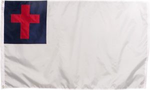 Christian flag nylon