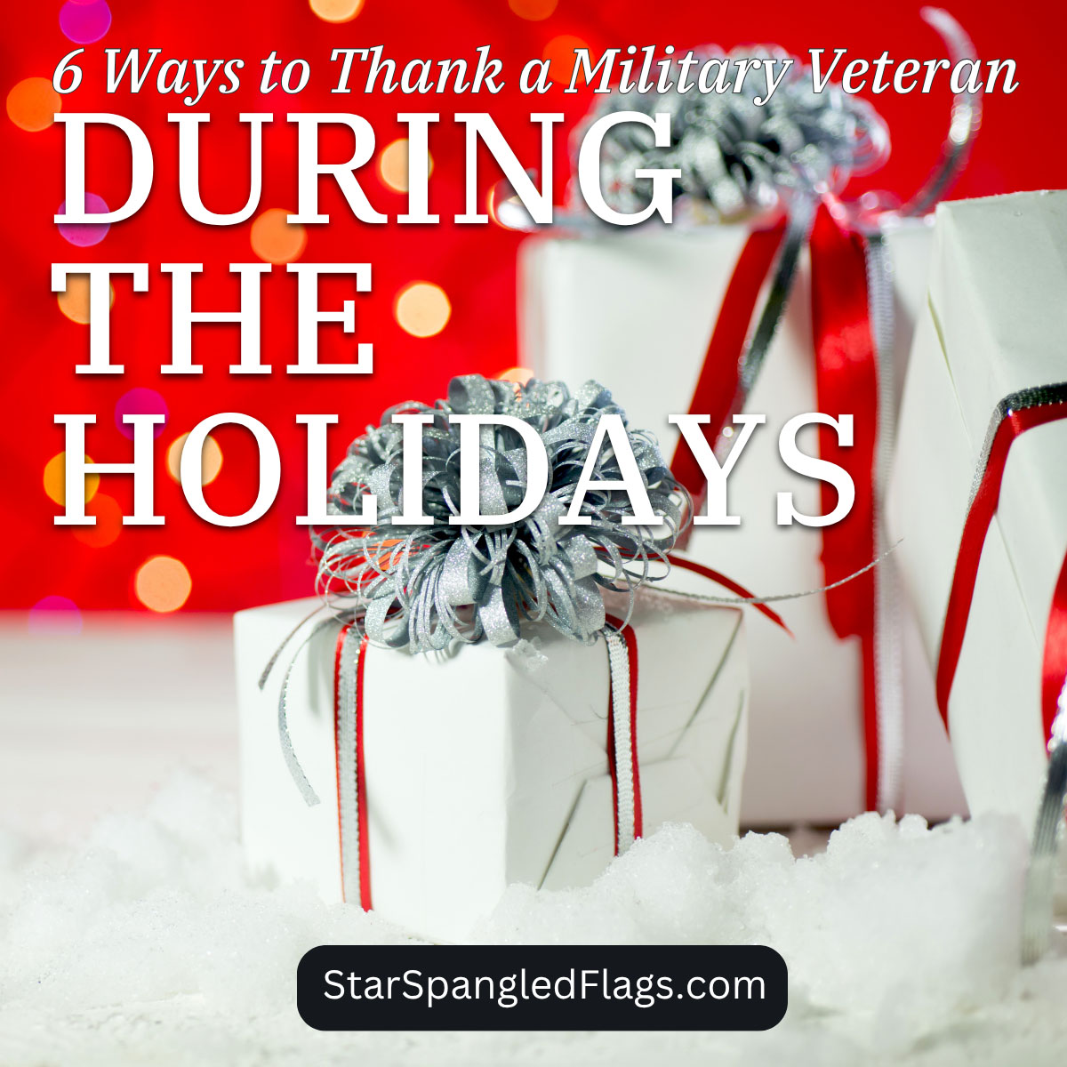 6 Ways to Thank a Military Veteran During the Holidays