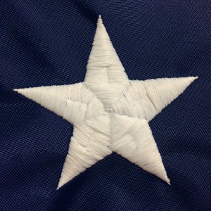 Embroidered stars