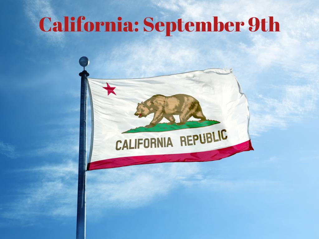 California flag holiday