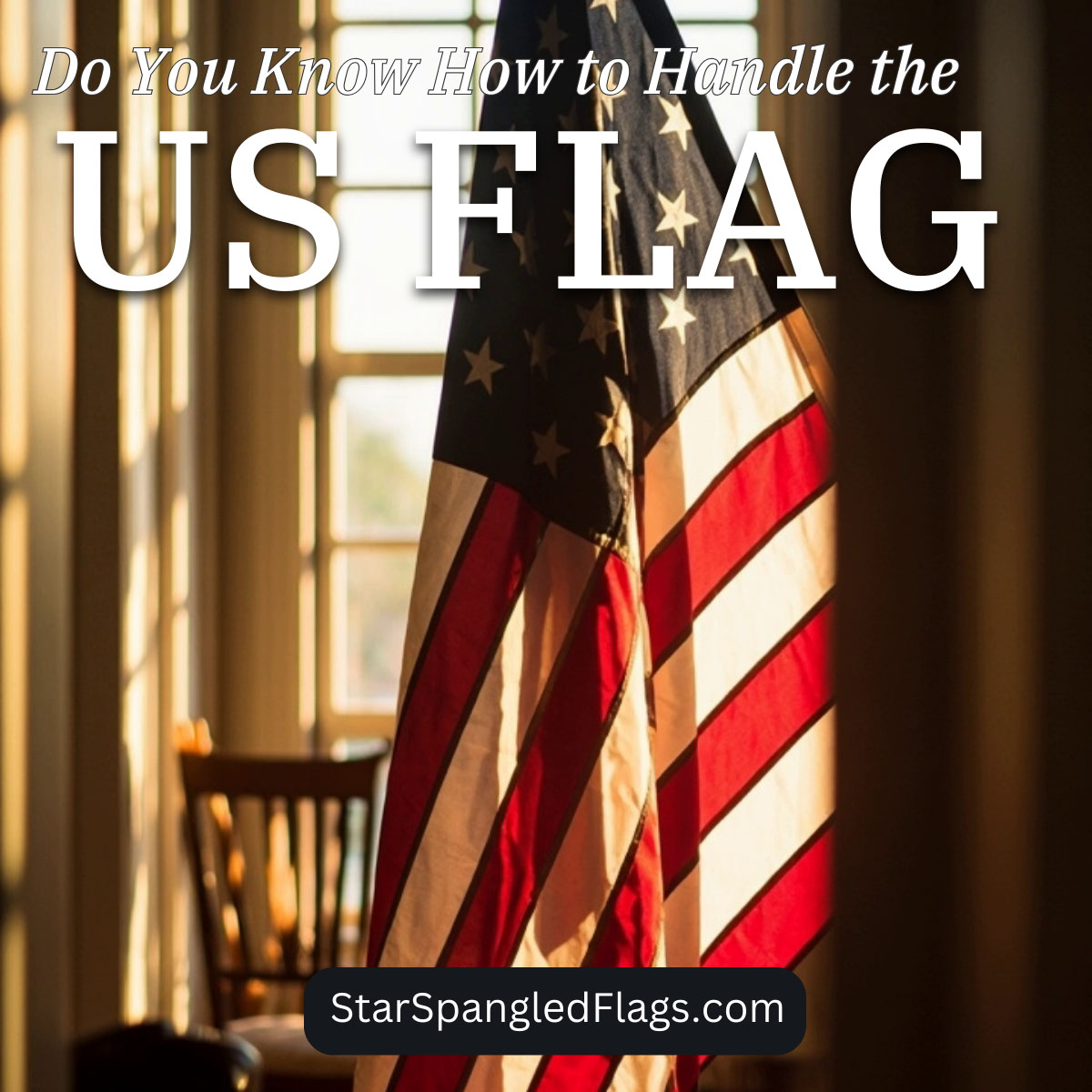 Do You Know How to Handle the US Flag
