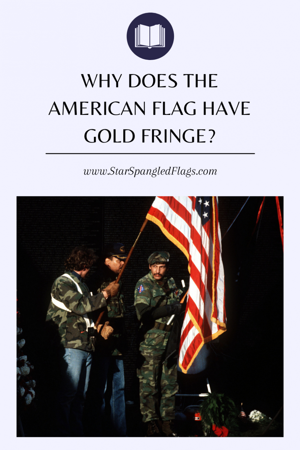 Why Do Some American Flags Have Gold Fringe? Star Spangled Flags