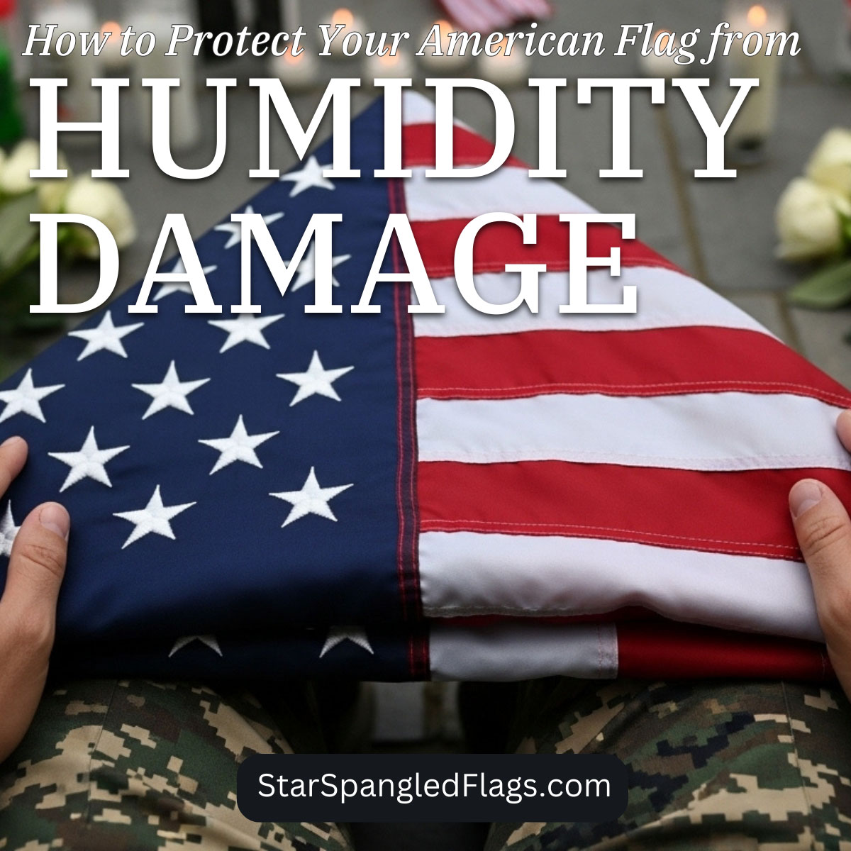 How to Protect Your American Flag From Humidity Damage