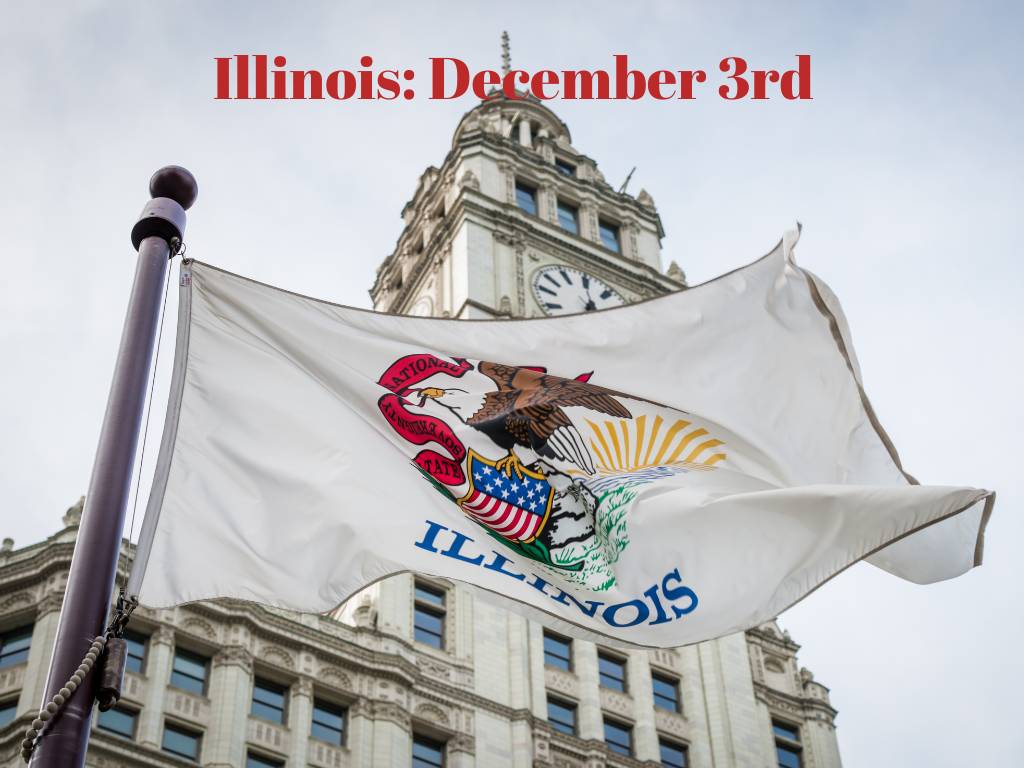 Illinois flag holiday