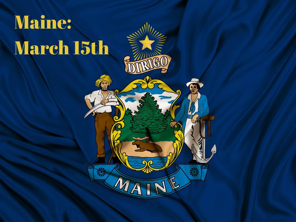 Maine flag holiday