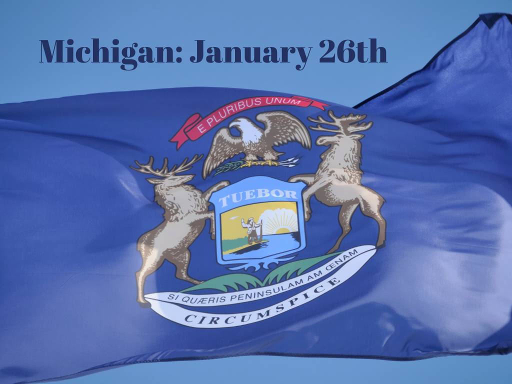 Michigan flag holiday