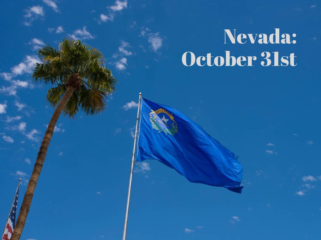 Nevada flag holiday