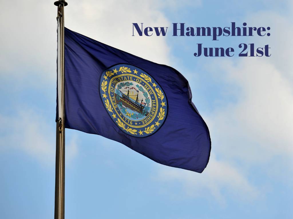 New Hampshire flag holiday
