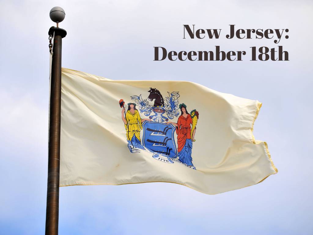 New Jersey flag holiday
