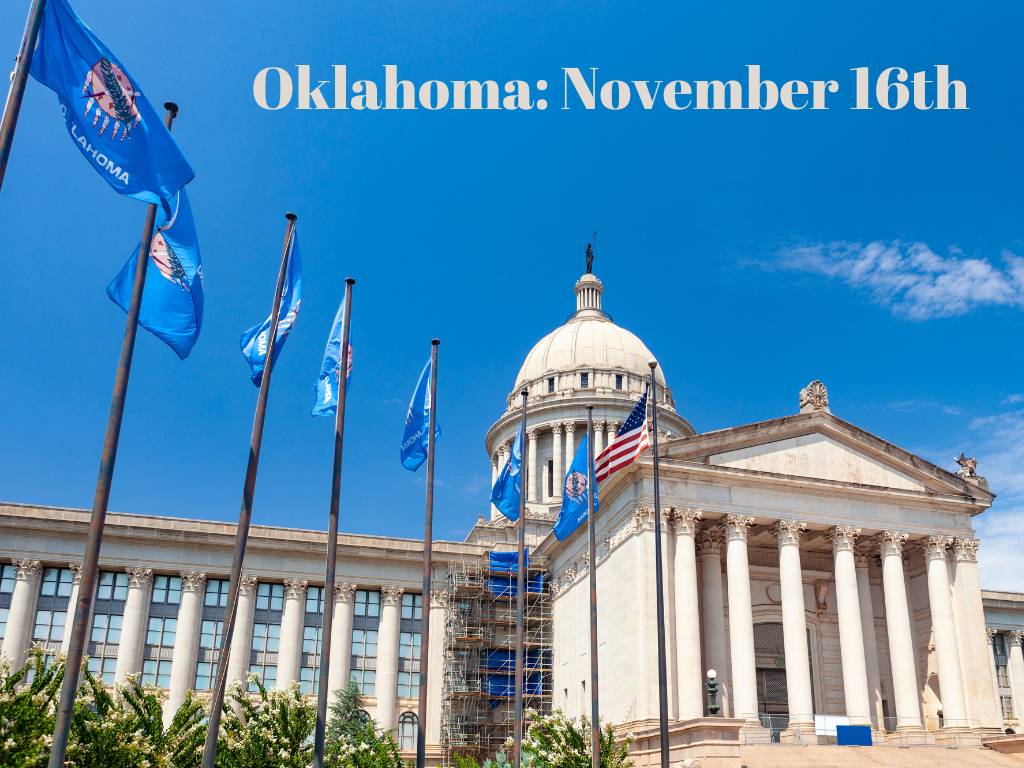 Oklahoma flag holiday