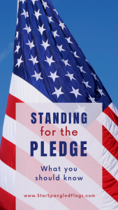 Standing for the Pledge