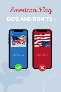 American flag Do's and Don'ts