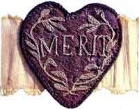 George Washington’s original purple silk Badge of Military Merit