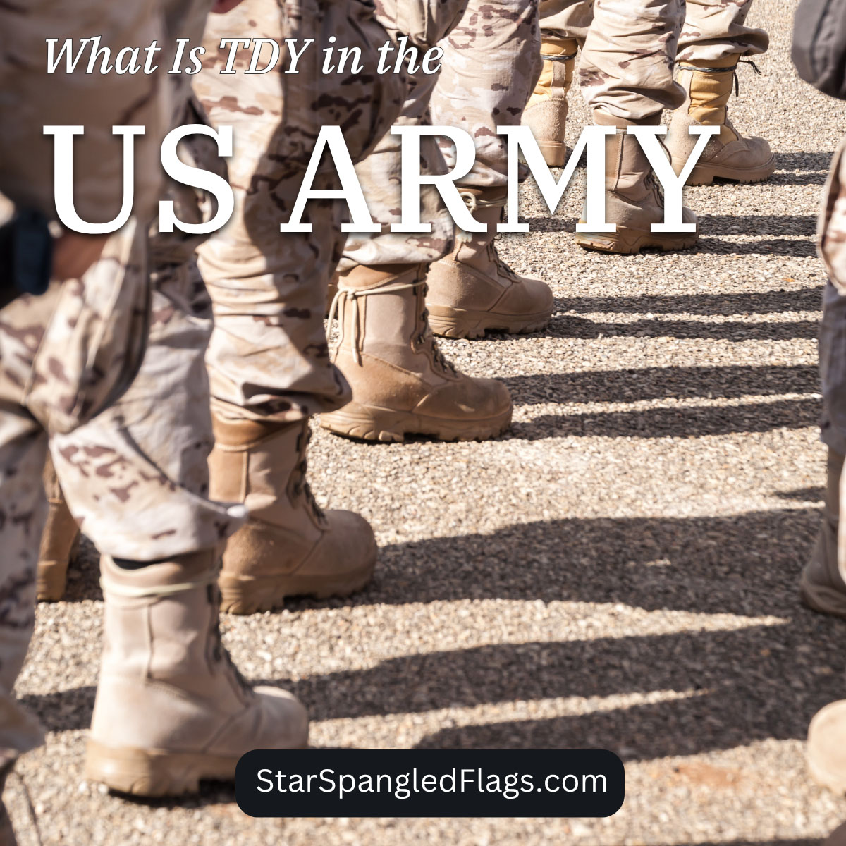 What Is TDY in the US Army