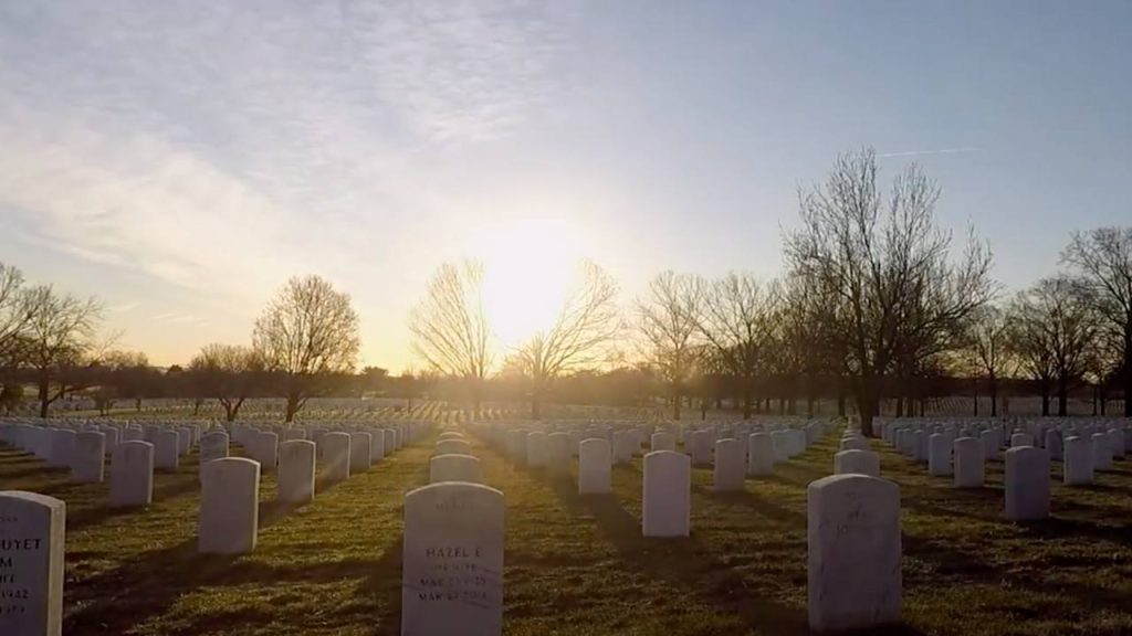 Arlington National Cemetery sunrise