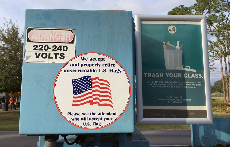 proper way to dispose of american flag        
        <figure class=