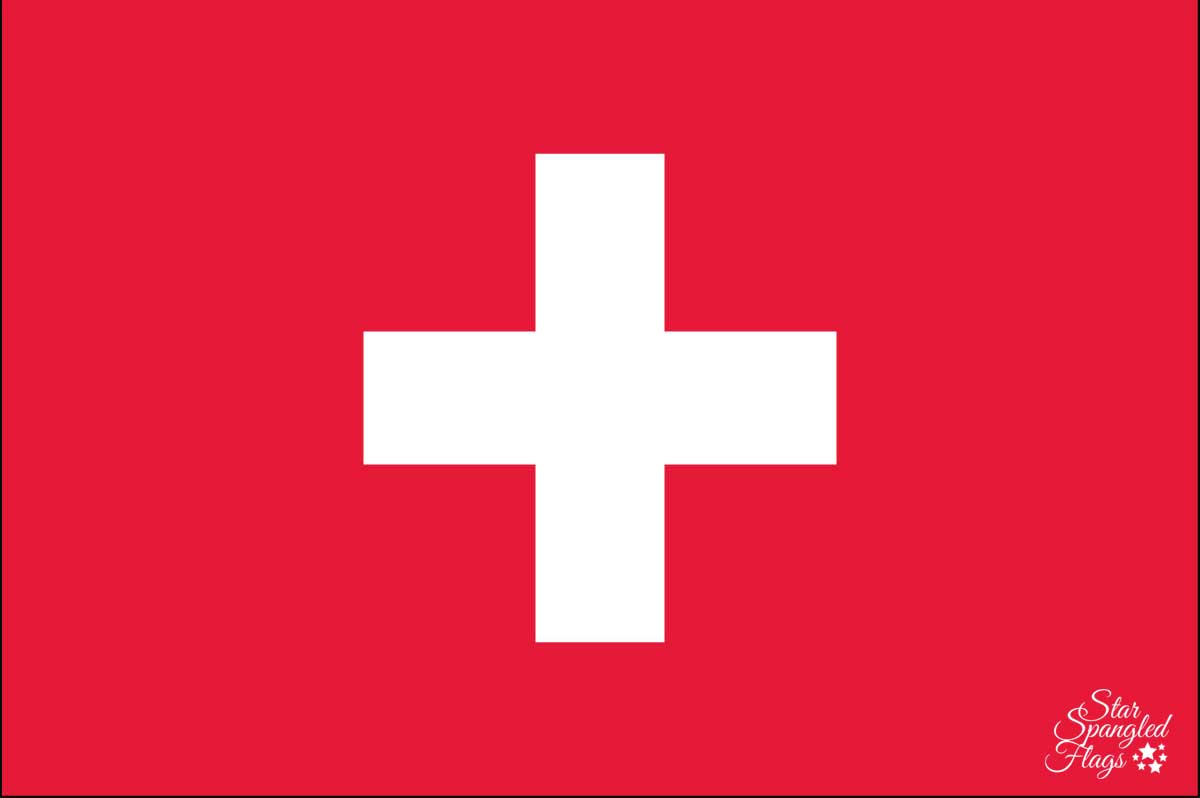 10M 33ft Switzerland Swiss Suisse Flag Bunting